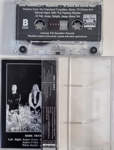 DARK TRANQUILLITY SKYDANCER audio music cassette tape - Zdjęcie 2 z 2