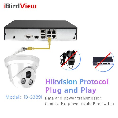Cámara IP humana iBirdview ColorVu Hikvision compatible 8MP 4K - Imagen 4 de 15