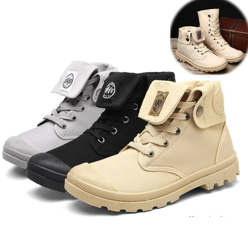 Boots Canvas Combat Tactical Shoes 