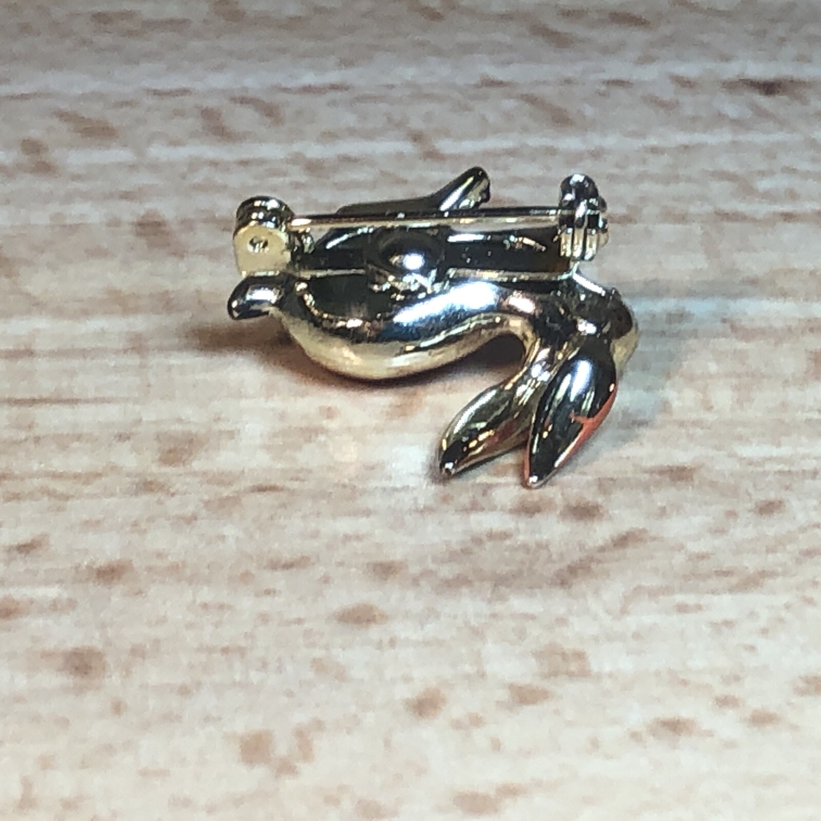 Vintage Easter Rabbit Bunny Ruby Rhinestone Eye E… - image 9