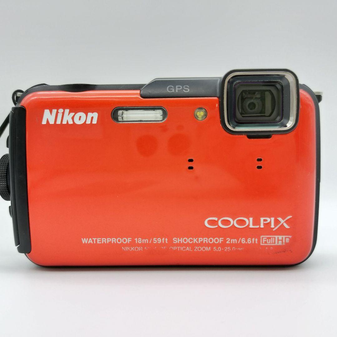 Nikon COOLPIX AW110 防水デジタルカメラ　オレンジ　箱付き Nikon COOLPIX AW110 16.0MP Digital Camera - Orange for sale