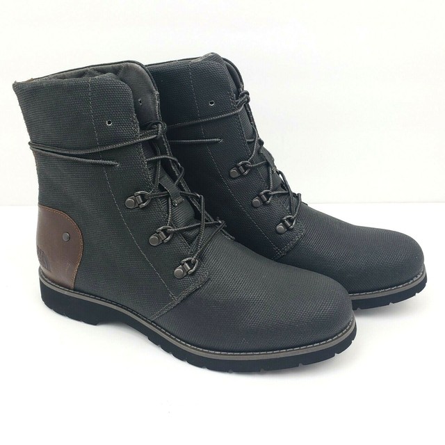 the north face women's ballard lace ii coated canvas boot