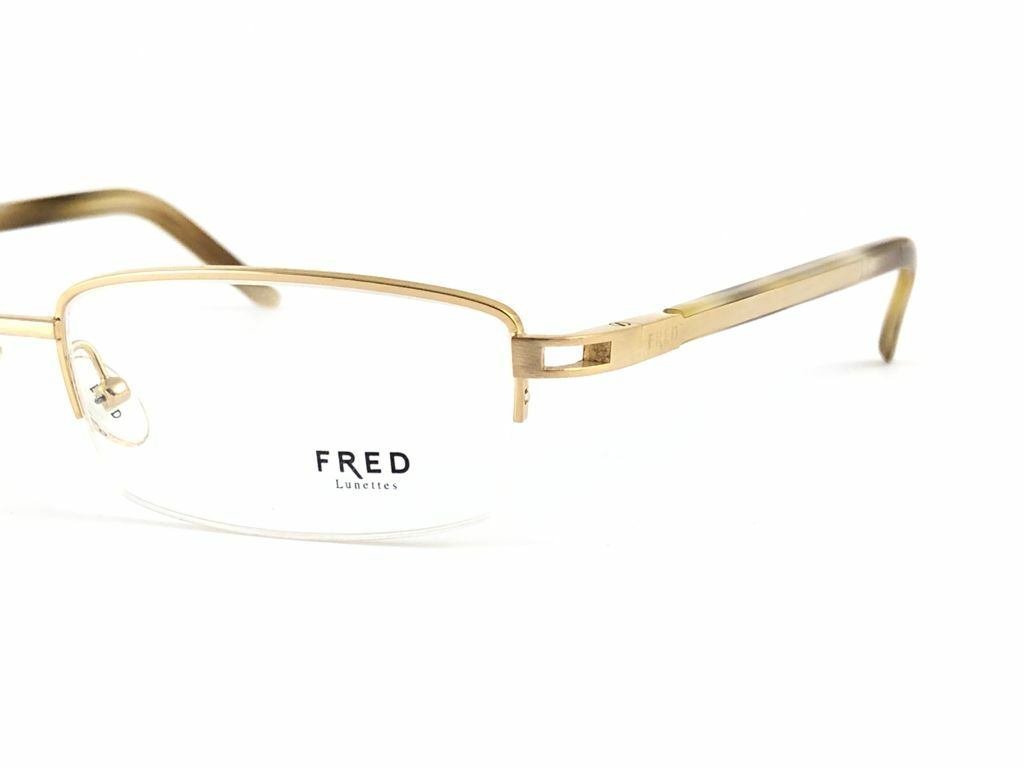 NEW VINTAGE FRED MOVE N2 GOLD OCHRE READING RX GLASSES 1990 FRANCE eBay