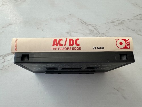 AC/DC The Razors Edge CASSETTE Tape CANADA IMPORT! 1990 Atco 79 14134 RARE! OOP! - Picture 3 of 3