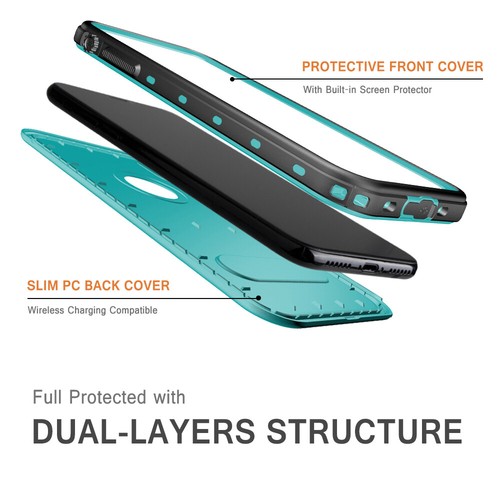 For iPhone XR XS MAX Case Waterproof Shockproof Cover Built-in Screen Protector - Picture 6 of 14
