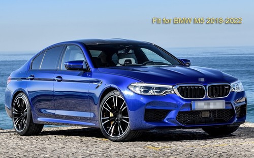 1Set Car Mud Flaps Splash Guards Mudguard Fender for 2018-2022 BMW M5 Sedan - Picture 2 of 8