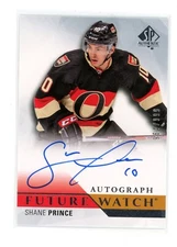 2015-16 SP AUTHENTIC #239 FUTURE WATCH ROOKIE AUTO 964 /999 SHANE PRINCE