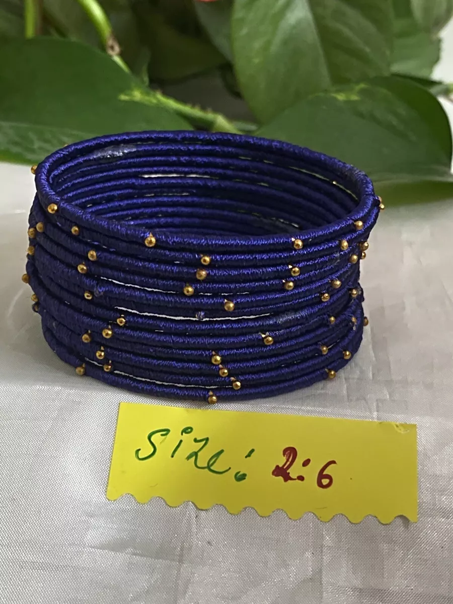 Bangles made of best sale thread