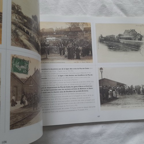 DAS EISENBAHNFRANKREICH IN POSTKARTEN: NORD-PAS-DE-CALAIS ANGELIER CPA - Bild 3 von 4