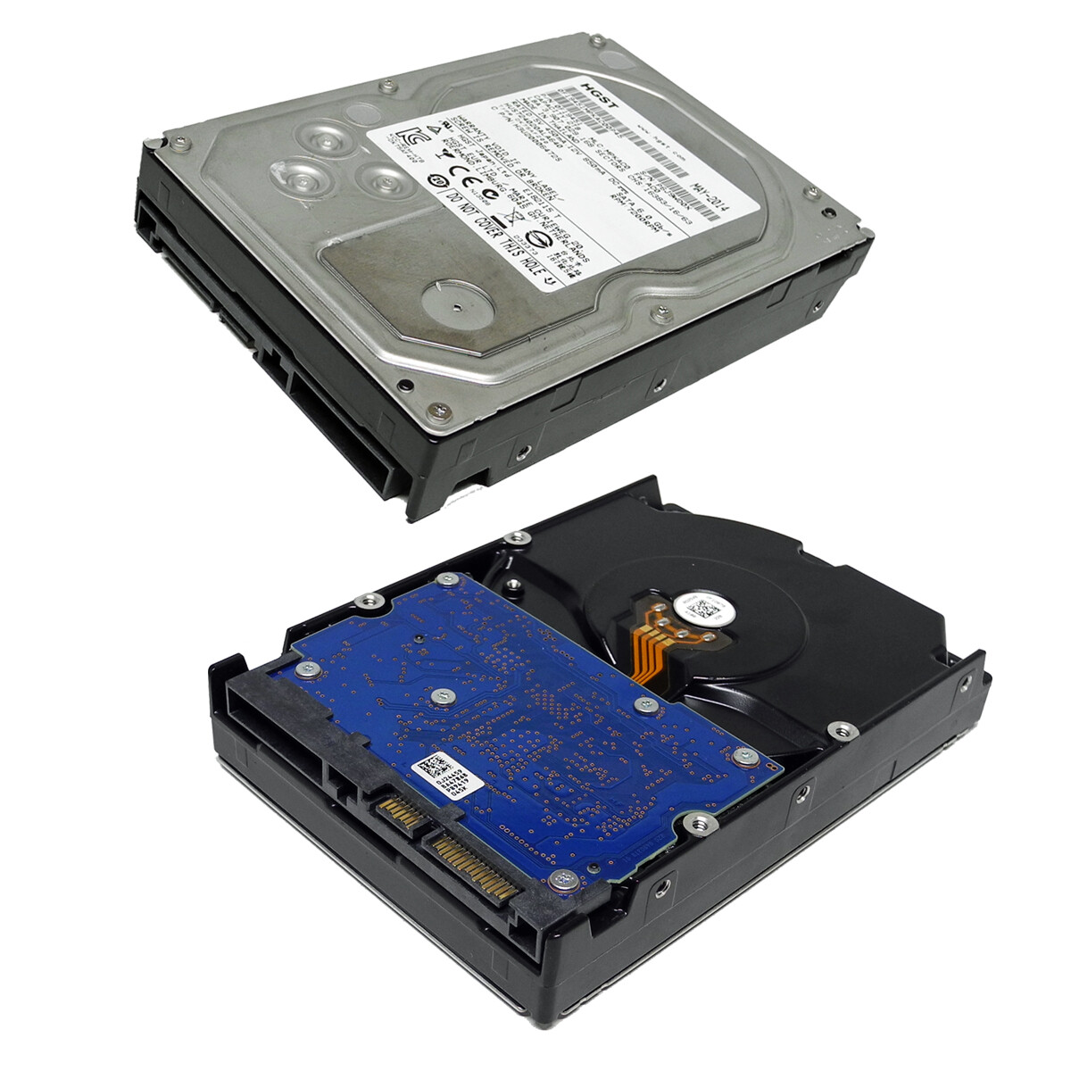 HDD セット 6TB, 3TBx2,2TBx2 Dell 908XX / HGST Ultrastar 7K6000 0F23082 / HUS726060ALE614