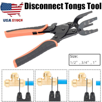 #ad Disconnect Tong Push to Connect Removal Tool For Demount Brass Push Fit Fitting $21.35