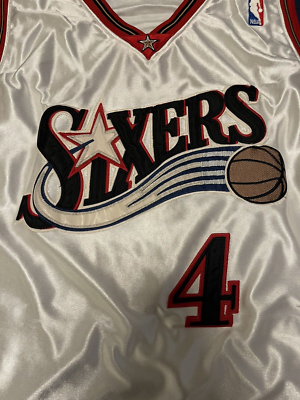 Authentic Reebok Chris Webber Philadelphia 76ers Home Jersey Size