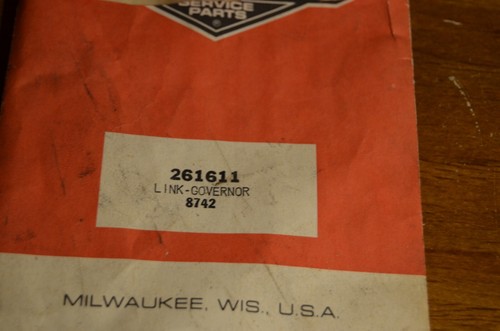 Briggs & Stratton 261611 Governor Link NOS - Picture 2 of 2