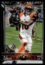 2015 Topps Chrome A.J. Green Cincinnati Bengals #28