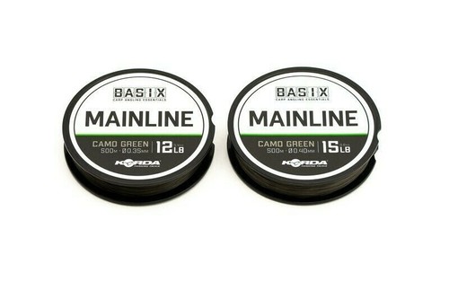 Korda Basix Main Line NEW Carp Fishing Main Line *All Diameters* - Picture 2 of 7