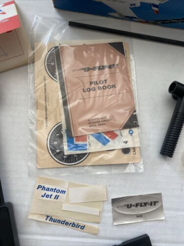 RARE 1972 Thunderbird F-4E Phantom II U FLY IT Pilot Set Schafer LOOK!! - Picture 4 of 19