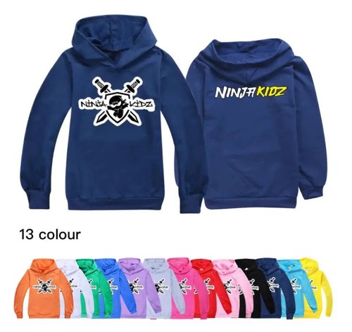 Sweatshirt Clothing Hoodies Outfits Ninja Kidz Baby Boys Hoodie kids coat Clothe - Picture 1 of 45
