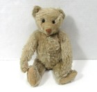 Vintage Steiff? Mohair Teddy Bear Black Button Eyes Jointed Excelsior 13"