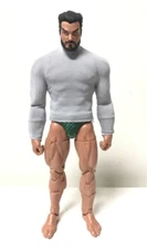 SU-CP-GY: 1/12 Grey Long Sleeve compression shirt for Mezco Marvel Legends Body