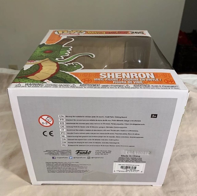 Shenron Gold Metallic Chrome Funko POP! Hot Topic Dragon Ball Z #265 (MINT) NEW | eBay