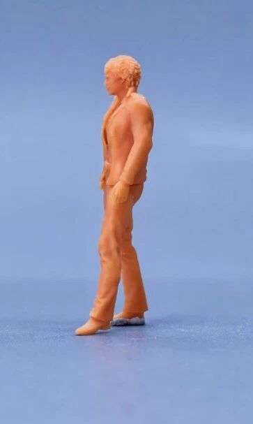 1:64 Knight Rider Michael Wright Scene Miniature Figure For Cars Vehicles Toys - Image 3 of 3