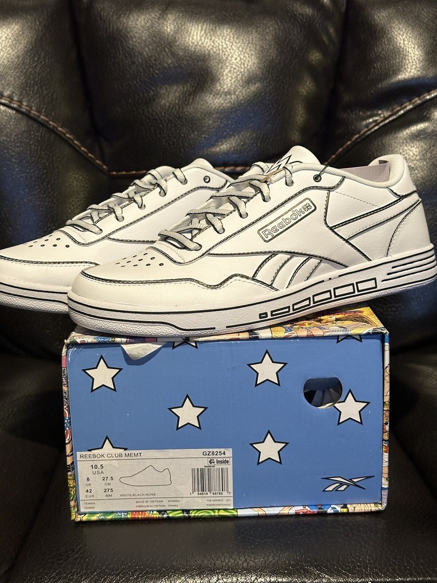 Reebok Club MEMT x Wonder Woman Invisible Jet Size