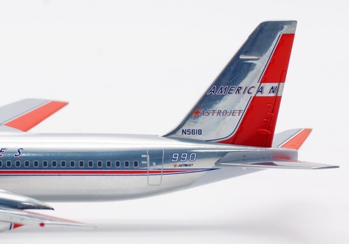 INFLIGHT 1:200 AMERICAN Airline CONVAIR CV-990 Diecast Aircraft Jet Model N5618 - Picture 14 of 15