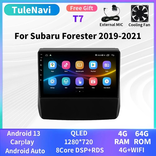 For Subaru Forester 5 2019-2021 Stereo GPS Navi Car Radio Player Android Auto 4G - Picture 27 of 31