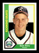 1990 CMC # 277 Steve Avery Card (ML) Richmond Braves