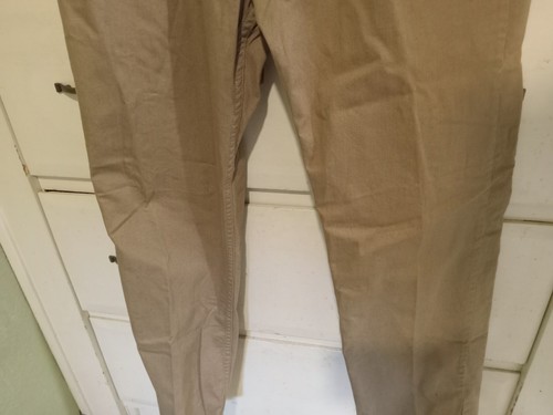 Levi's 505 Pants Mens 38 Beige Regular Fit Straight Leg 38x30 (37x29.5 Actual) - Picture 4 of 11
