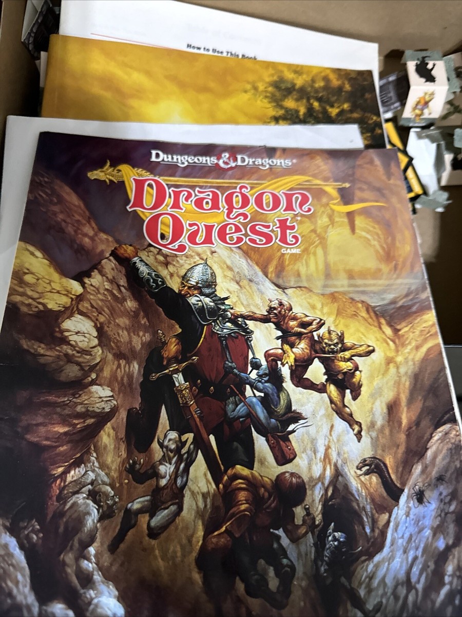 【TRPG】DRAGON QUEST　ルールブック Official guidebook finally arrived : r/dragonquest