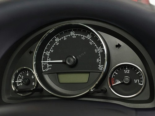 Per Skoda Citigo 2011-2017 Anelli per cruscotto in alluminio lucidato 3 pezzi - Foto 7 di 8