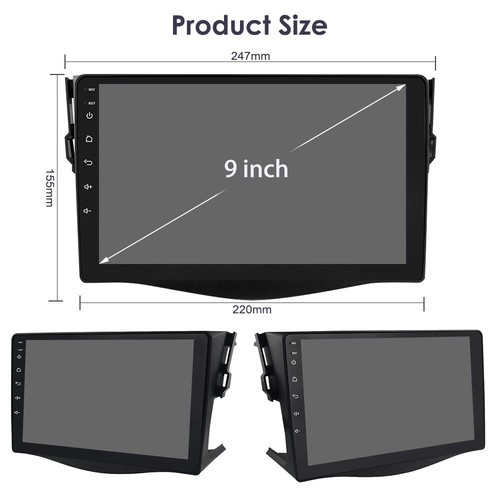 128GB Android 12 GPS Stereo For 2006-2012 Toyota RAV4 IPS Car Radio CarPlay WiFi - Bild 11 von 19