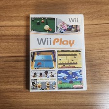 Wii Play (Nintendo Wii, 2007) CIB w/Manual - Tested - Free Shipping