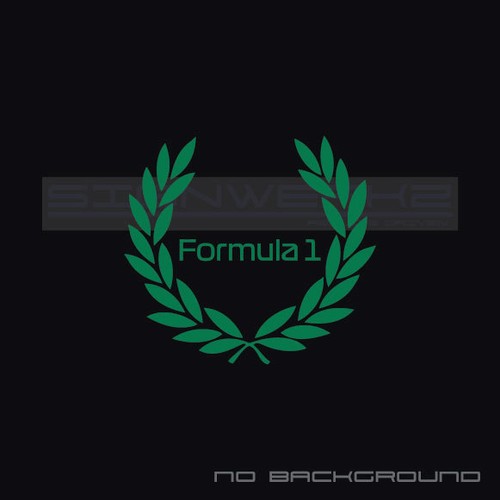 F1 Racing Wreath Decal Sticker Track Racing Circuit Hamilton new 2018 Pair - Bild 3 von 10