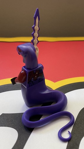 LEGO Ninjago Kapau'Rai Minifigure Purple Snake W/ Sword And Armor From Set 70749 - Picture 4 of 6