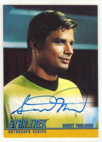 TARJETAS DE AUTÓGRAFO DE LA SERIE ORIGINAL STAR TREK... ELIGE LA QUE QUIERAS - Imagen 10 de 13