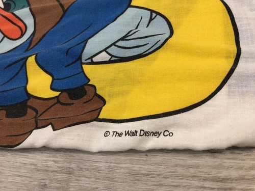 Vintage Disney Pillow Case Mickey Minnie Donald Daisy Goofy Color Graphic 18x29” - Picture 13 of 23