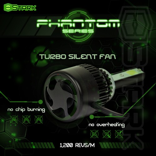 72W 8000LM US BridgeLux Chip LED Kit 6000K 6K Light Bulbs Fog Lights - H8 (A) - Picture 5 of 7