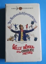 WILLY WONKA & THE CHOCOLATE FACTORY ~ VHS ~ CHOOSE 1 or ALL ~ 1+ SHIP
