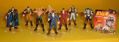 KEN IL GUERRIERO MINI FIGURE GASHAPON KEN SHIRO FIST OF THE NORTH