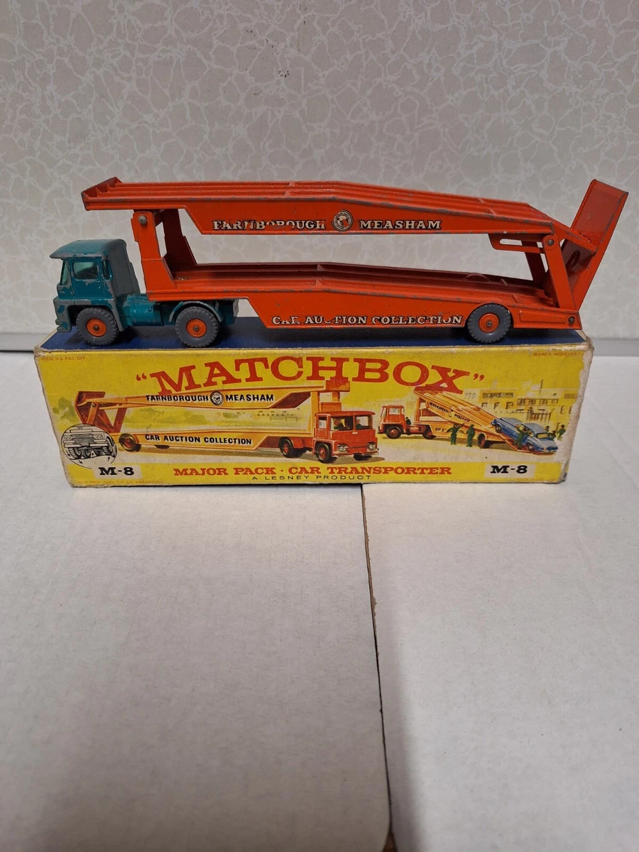 Matchbox Major Packs Vintage Manufacture Diecast Car Transporters