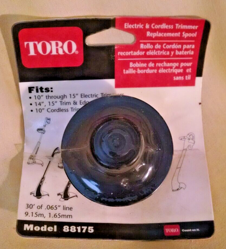 TORO REPLACEMENT SPOOL 88175 NEW ELECTRIC CORDLESS 30' .065" LINE 3336-497B 2006 - Picture 1 of 10