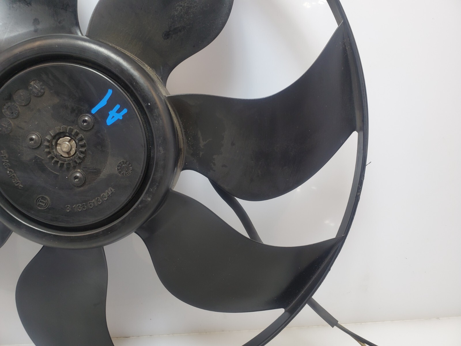 2008 MERCEDES C350 W204 Radiator Cooling Fan 3136613344 C31 for 