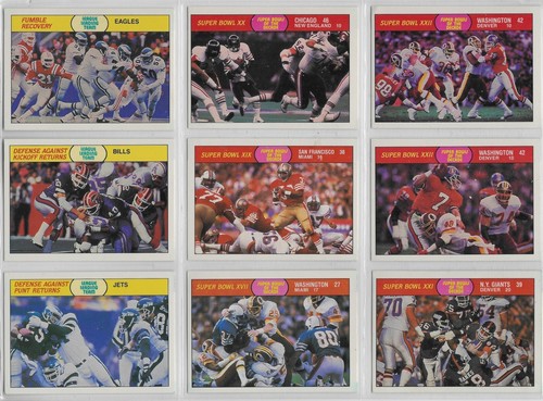 Fleer 1988 Live Action Fútbol Lote 4 de 6 Nueve Cartas 57 59 60 61 62 64 79 81 82 - Imagen 5 de 8