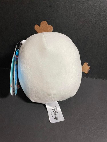 Squishmallow 5" Olaf Frozen Disney w/beaded "I ♡ SQUISH" Charm+Accessories - Picture 6 of 6