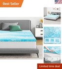 Enhance Sleep Comfort with 2-Inch Gel Infused Memory Foam Mattress Topper - Full