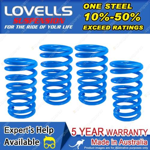 F + R HD STD Coil Springs for Subaru Impreza Sports Wagon Liberty BD RX Sedan V4 - Picture 2 of 2