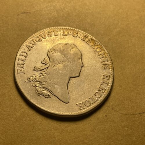 Saxony 1764 Fredrick August 111 2/3 Taler Look - Picture 4 of 15