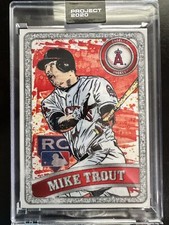 Project 2020 Mike Trout Blake Jamieson Ben Baller #100 2011 Topps Update #US175